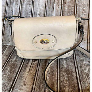 Simply Noelle Beige Shoulder strap purse